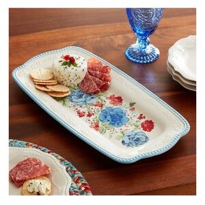 The Pioneer Woman Classic Charm 16-Inch Rectangular Platter